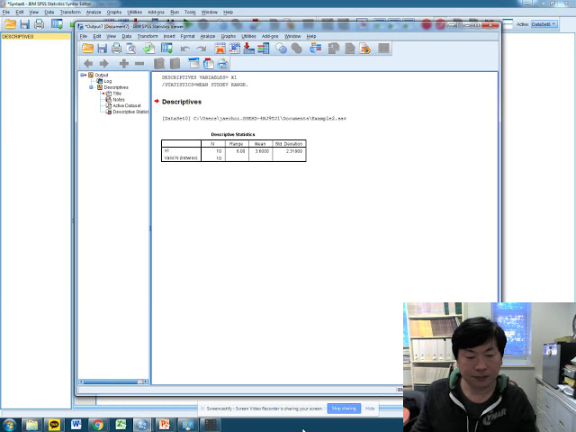 فیلم آموزشی: نحوه اجرای SPSS Syntax با زیرنویس فارسی