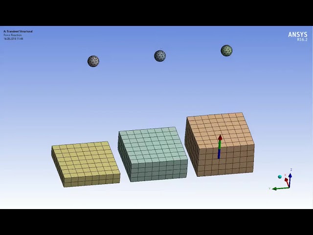 فیلم آموزشی: Ansys Transient Hyperelastic Elastomer Materials - Drop & Damper Analysis