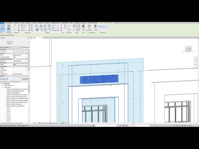 فیلم آموزشی: نحوه اضافه کردن علامت یا متن مدل در Revit | آموزش Revit | نکات و ترفندها با زیرنویس فارسی