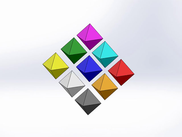 فیلم آموزشی: نحوه ساخت Octahedron توسط SolidWorks / 3D CAD