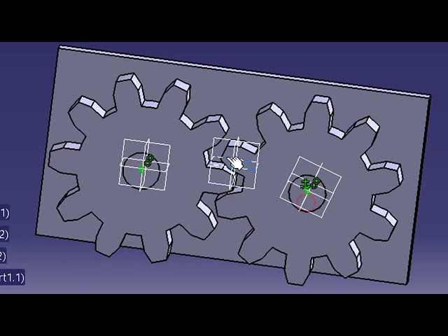 فیلم آموزشی: انیمیشن 2 Gears در CATIA | آموزش CATIA V5 | مهندس اتوکد