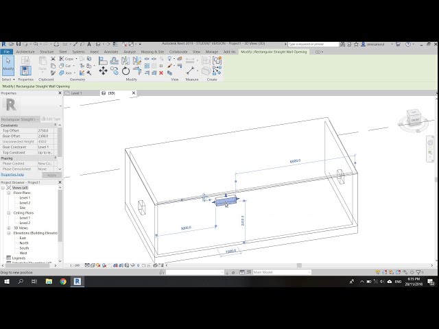 فیلم آموزشی: قسمت اول ایجاد مدل در Revit 2019 برای شبیه سازی CFD Autodesk با زیرنویس فارسی