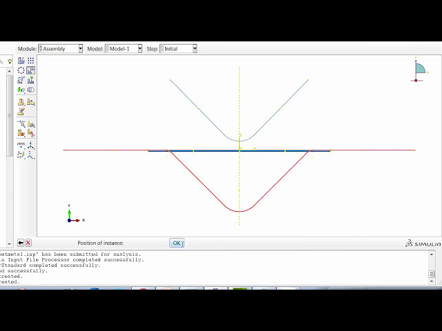 فیلم آموزشی: شبیه سازی ساخت- خم شدن ورق فلزی -Abaqus CAE-Implicit-Standard با زیرنویس فارسی