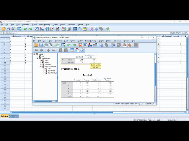 فیلم آموزشی: رمزگذاری مجدد چندین متغیر رشته در SPSS (Recoding Recoding) با زیرنویس فارسی