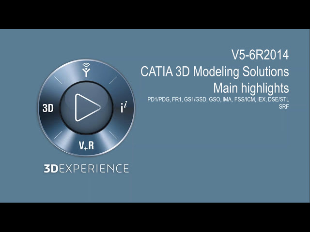 فیلم آموزشی: CATIA Release V5 R21 را به V5 R27 به روز می کند