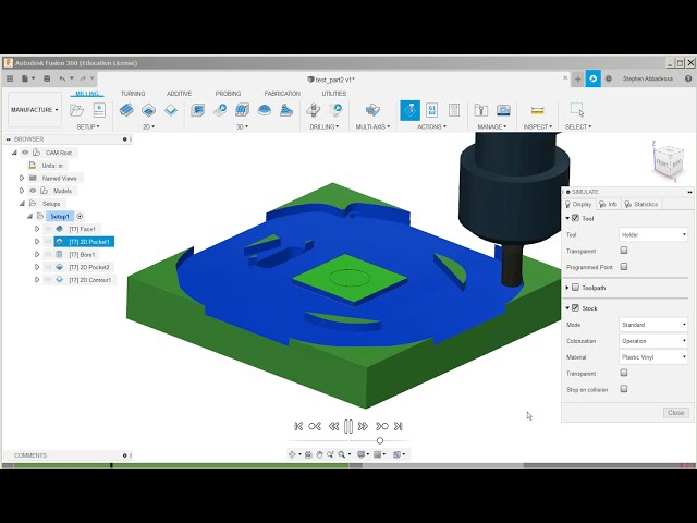 فیلم آموزشی: کد Solidworks به G با استفاده از Fusion 360 با زیرنویس فارسی