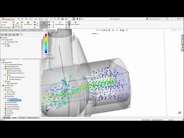 فیلم آموزشی: شبیه سازی جریان SOLIDWORKS - عیب یابی با زیرنویس فارسی