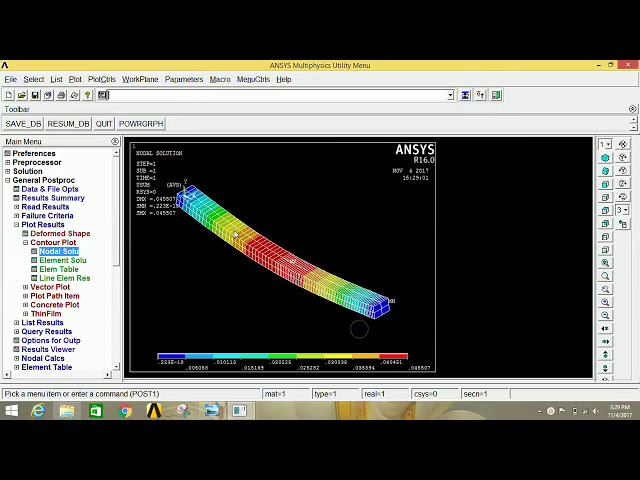 فیلم آموزشی: تجزیه و تحلیل تیر با UDL توسط ansys Mechanical APDL. با زیرنویس فارسی