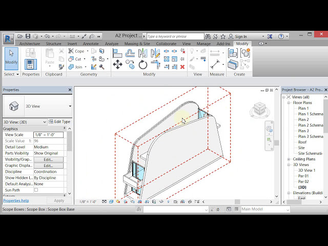 فیلم آموزشی: Revit Foba Curved Wall Reveal با زیرنویس فارسی