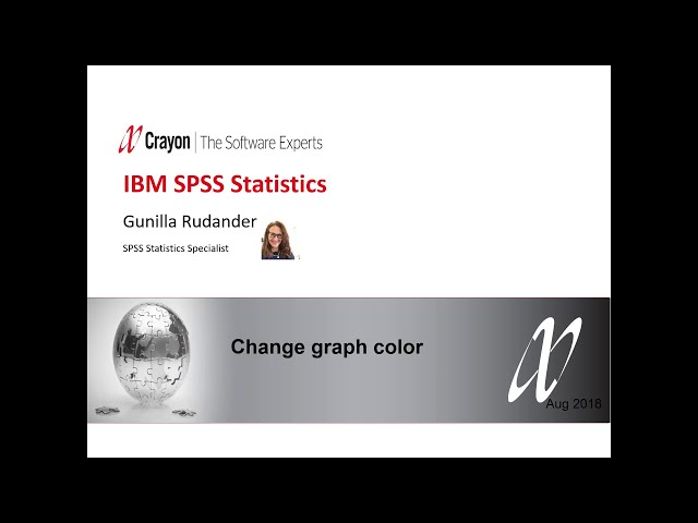 فیلم آموزشی: تغییر رنگ نمودار در IBM SPSS Statistics