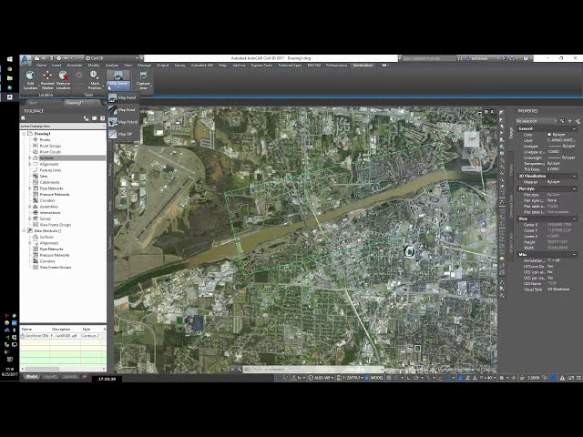 فیلم آموزشی: 20170925 USGS Aerial LiDar Elevation Data to Civil 3D Surface با استفاده از ArcMap