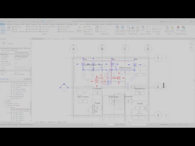 فیلم آموزشی: تنظیمات سایه برای مدل های پیوند داده شده - Revit MEP | BIMV.pl