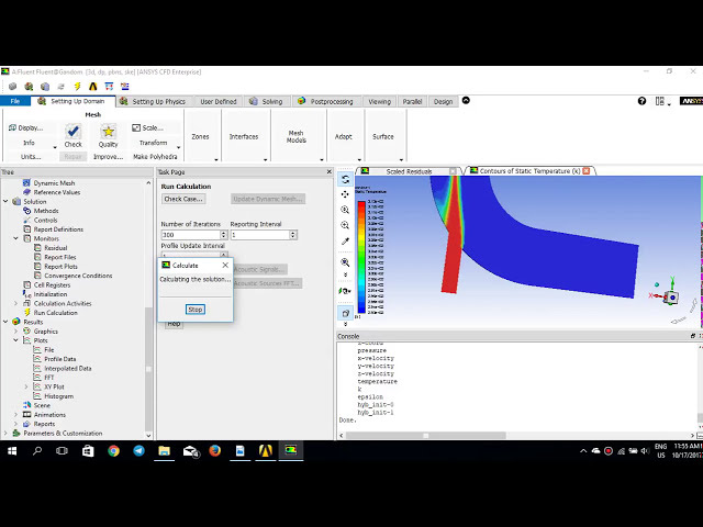 فیلم آموزشی: Ansys Fluent Tutorial 8, Gradient Adaption با زیرنویس فارسی