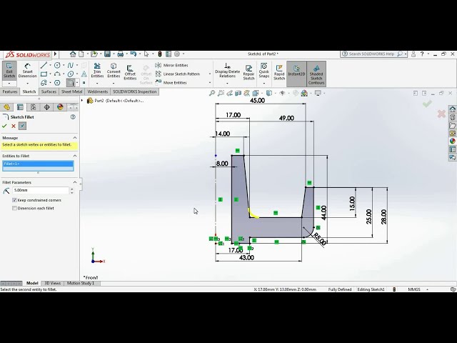 فیلم آموزشی: جزئیات فلنج و درام با چرخش در Solidworks. با زیرنویس فارسی