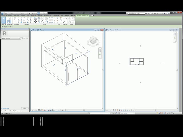 فیلم آموزشی: Revit 3D View Navigation and Section Box با زیرنویس فارسی