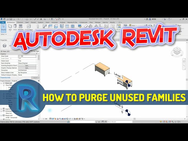 فیلم آموزشی: آموزش Revit How To Purge Families Unused با زیرنویس فارسی