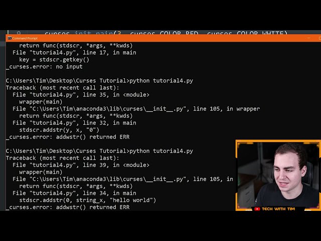 فیلم آموزشی: آموزش شماره 4 Python Curses - ورودی کاربر و جعبه متن با ...