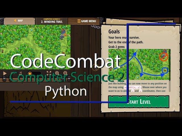 فیلم آموزشی: آموزش CodeCombat Level 2 Python Computer Science 2 همراه ...