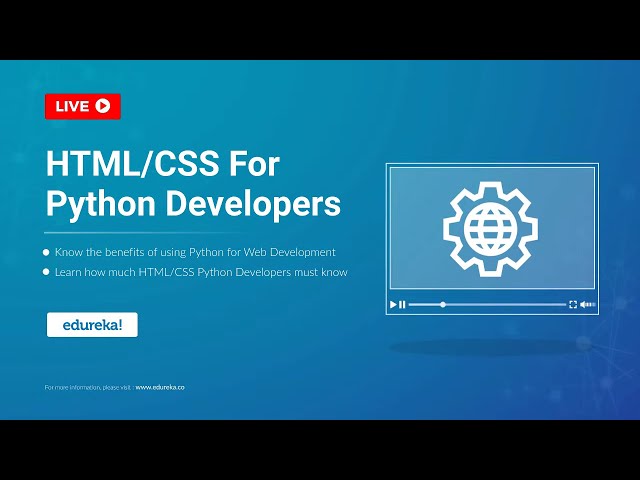 فیلم آموزشی: HTML و CSS برای توسعه دهندگان پایتون | پایتون برای توسعه ...