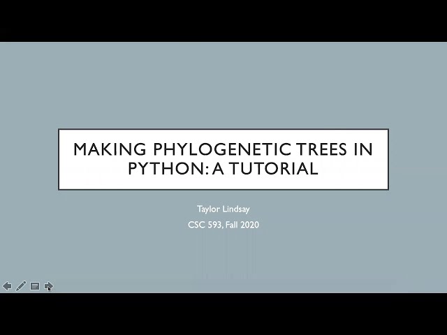 فیلم آموزشی: آموزش BioPython: ساخت درختان فیلوژنتیک در پایتون با ...