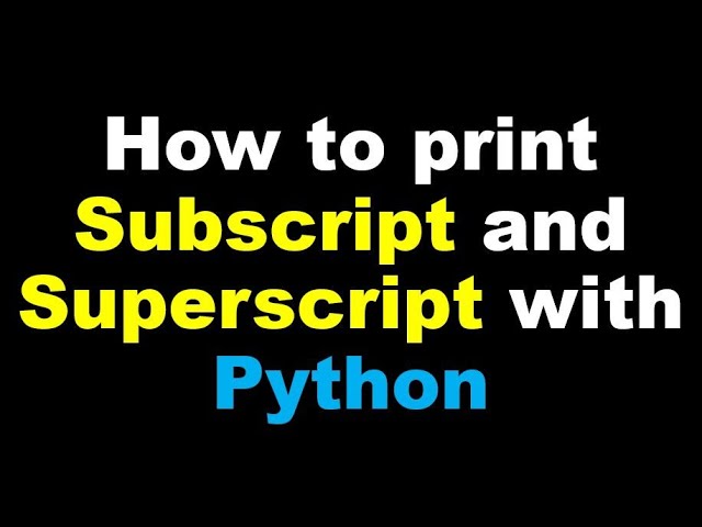 فیلم آموزشی: چگونه با استفاده از کاراکتر یونیکد Subscript و Superscript ...